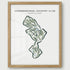 Congressional Country Club, Maryland - Printed Golf Courses