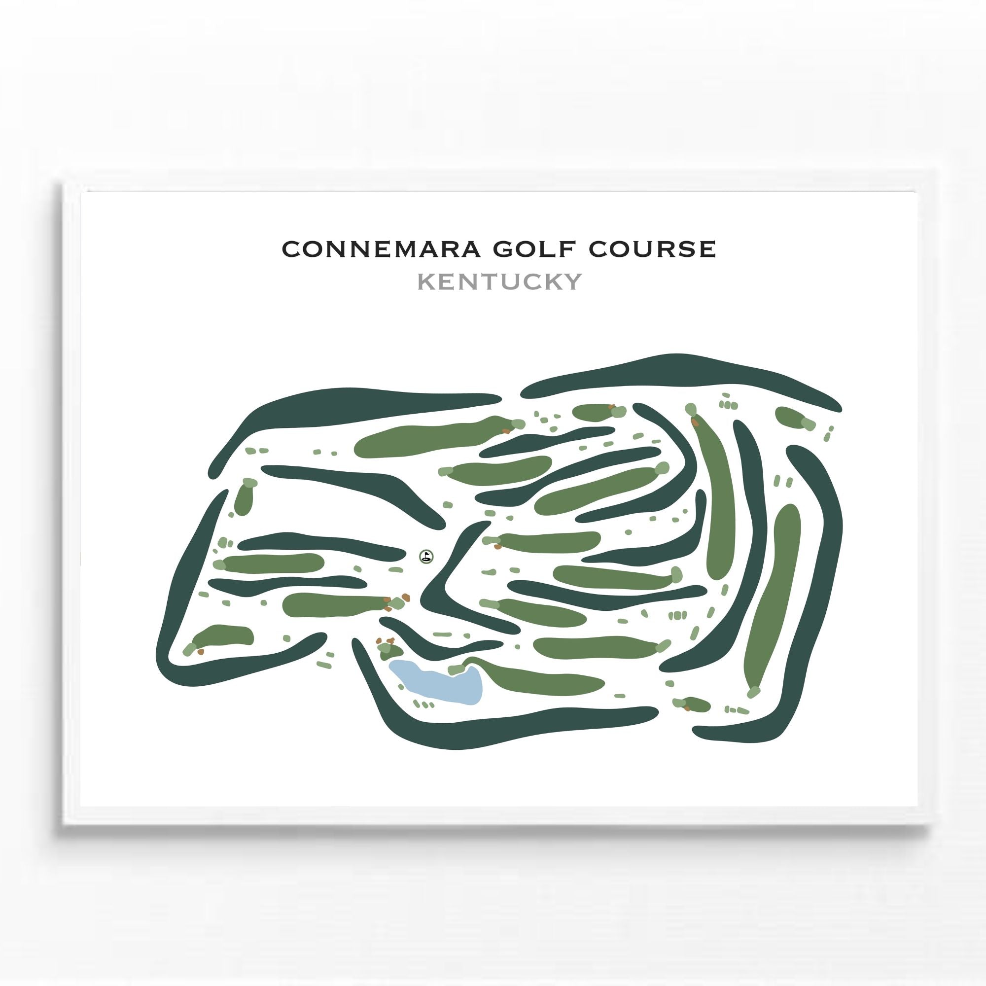 Connemara Golf Course, Kentucky - Printed Golf Courses