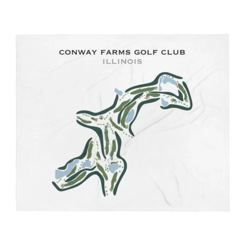 Conway Farms Golf Club, Illinois - Printed Golf Courses