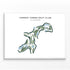 Conway Farms Golf Club, Illinois - Printed Golf Courses