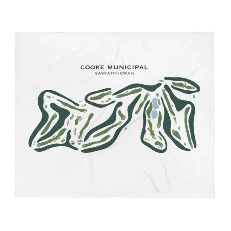 Cooke Municipal, Prince Albert, Saskatchewan - Printed Golf Courses