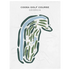 Coosa Golf Course, Georgia - Printed Golf Courses