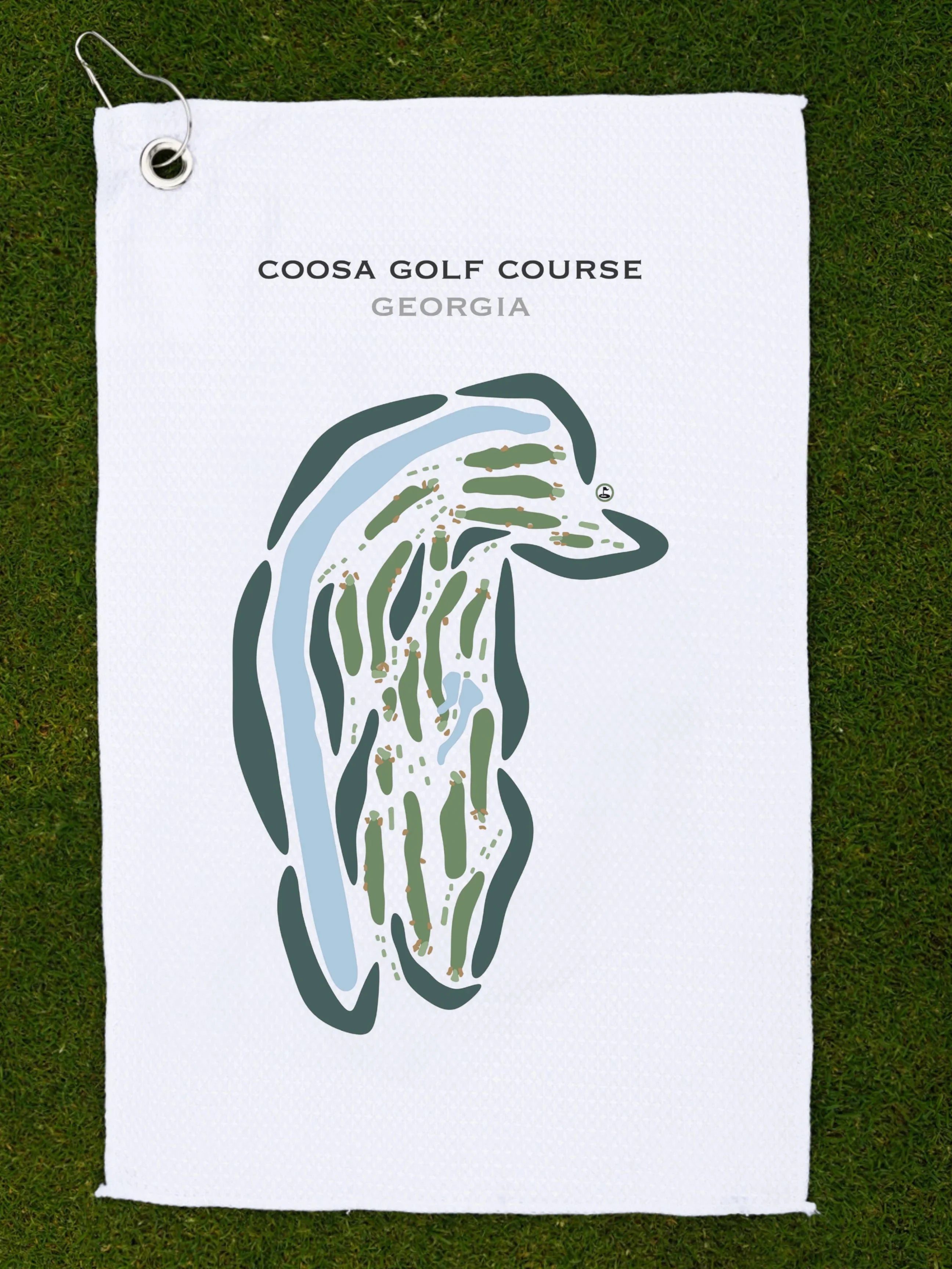 Coosa Country Club, Georgia - Printed Golf Courses