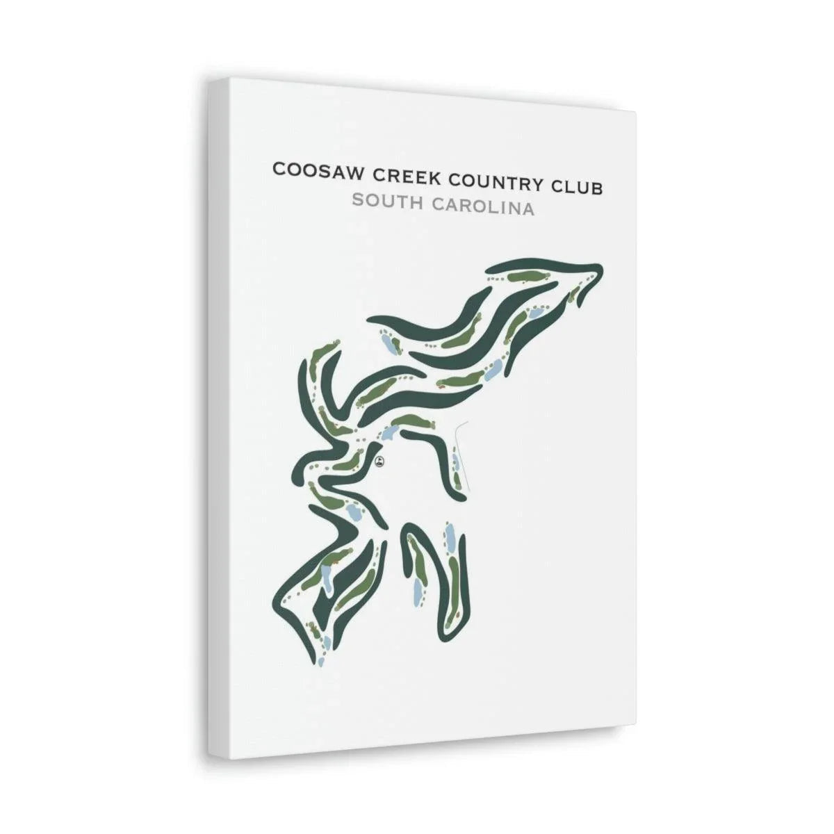 Coosaw Creek Country Club, South Carolina - Printed Golf Courses