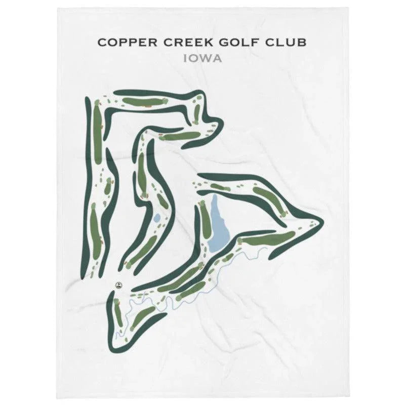 Copper Creek Golf Club, Iowa - Printed Golf Courses