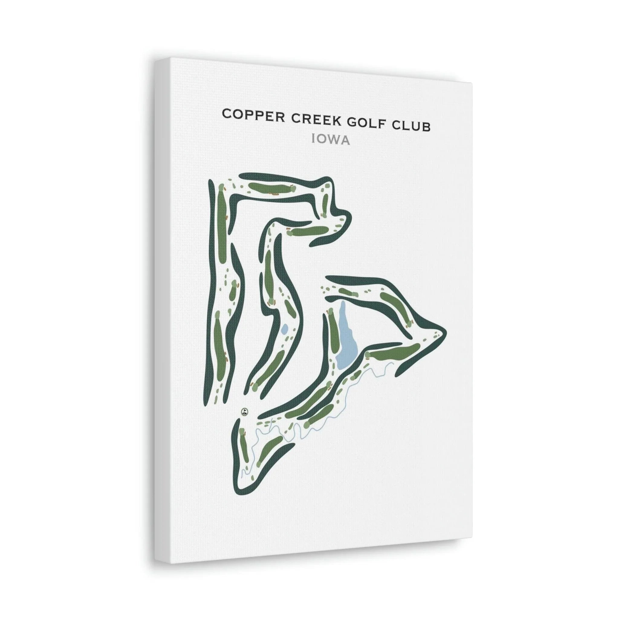 Copper Creek Golf Club, Iowa - Printed Golf Courses