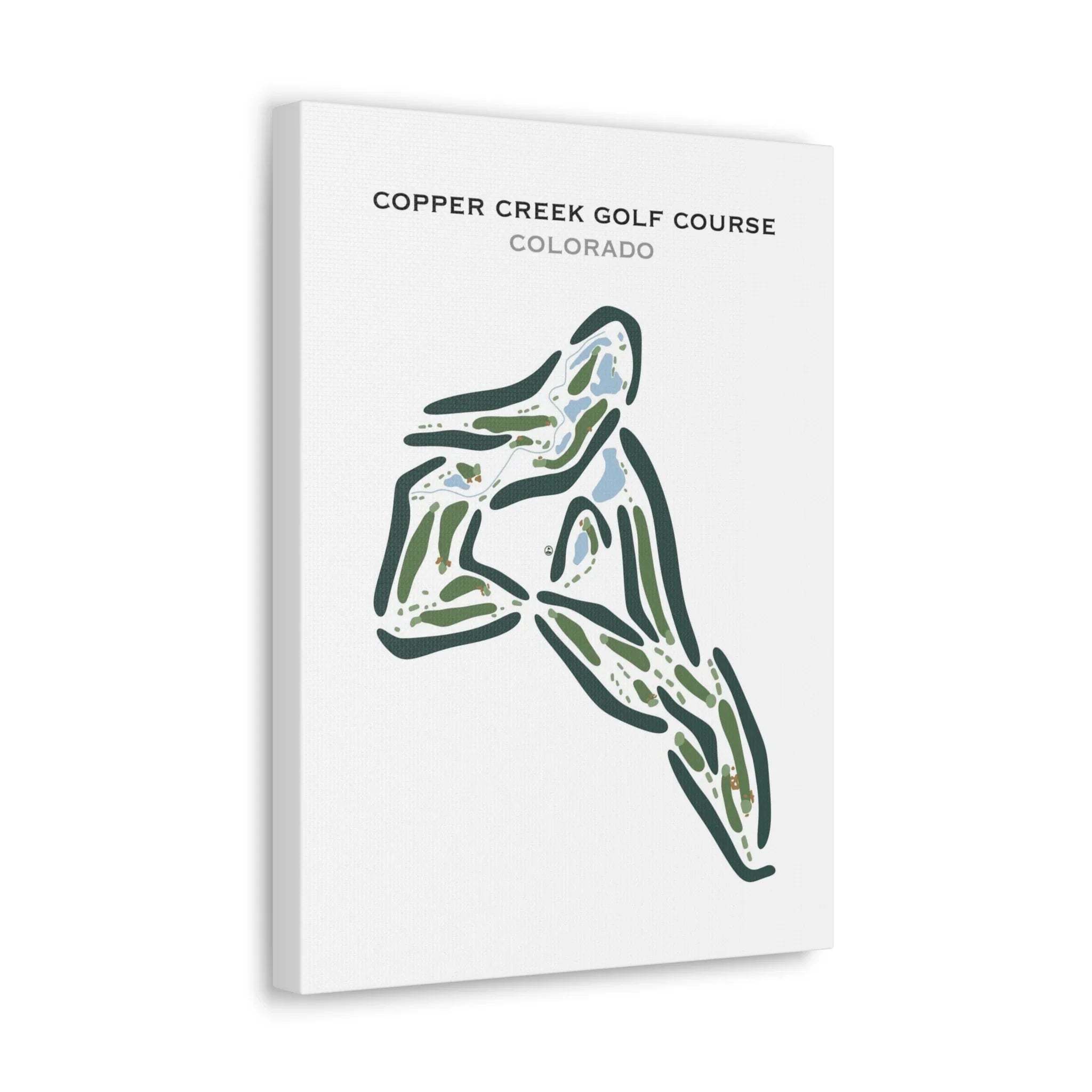 Copper Creek Golf Course, Colorado - Printed Golf Courses