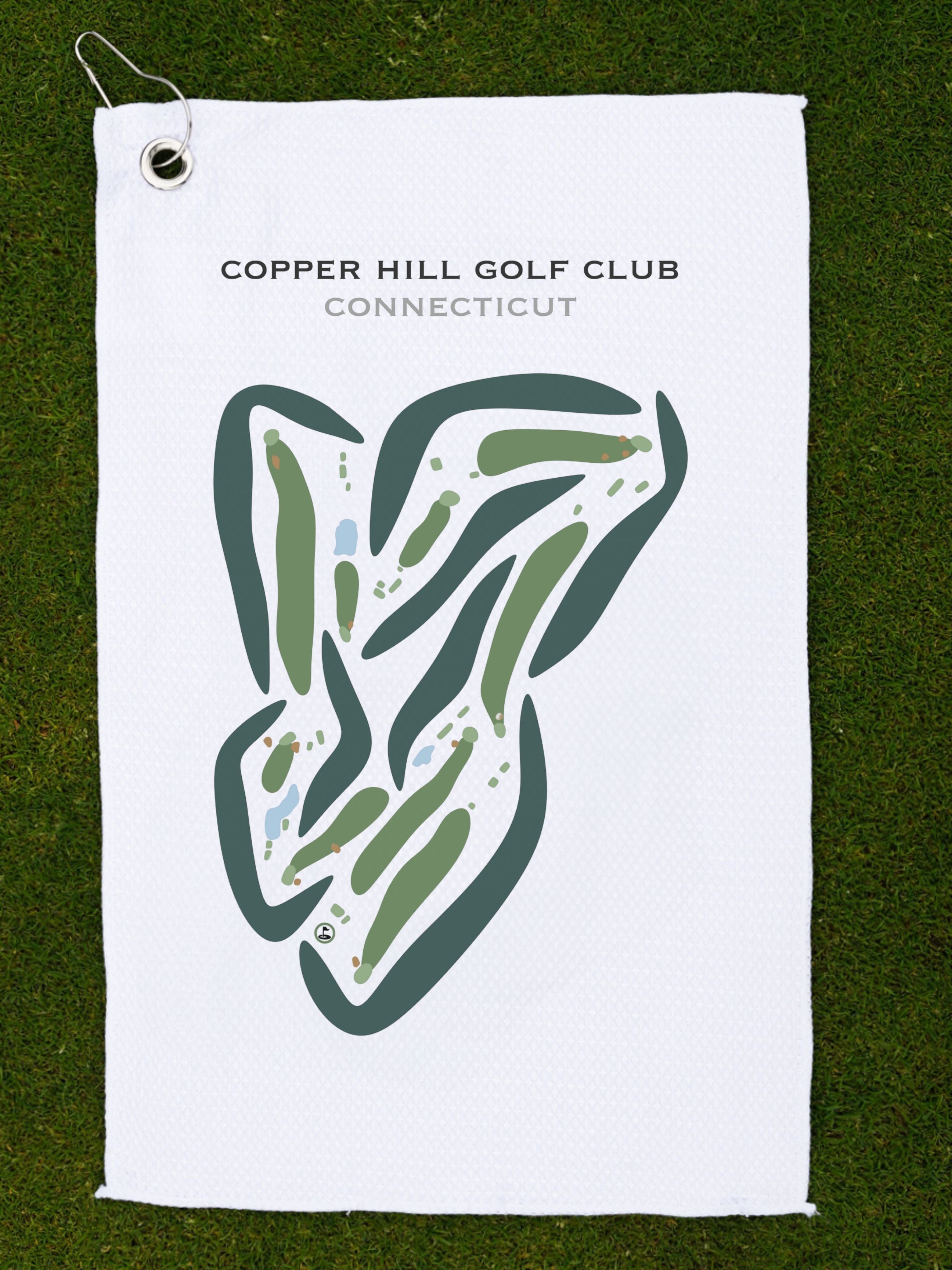 Copper Hill Golf Club, Connecticut - Printed Golf Courses