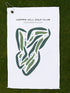 Copper Hill Golf Club, Connecticut - Printed Golf Courses