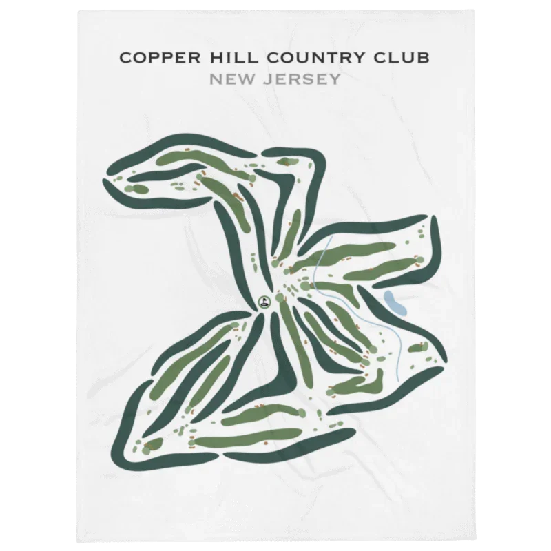 Copper Hill Country Club, New Jersey - Printed Golf Courses