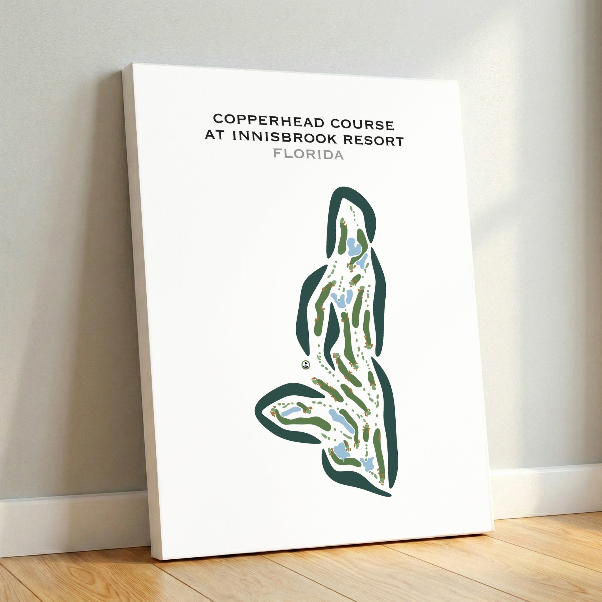 Copperhead Course, Florida - Printed Golf Courses