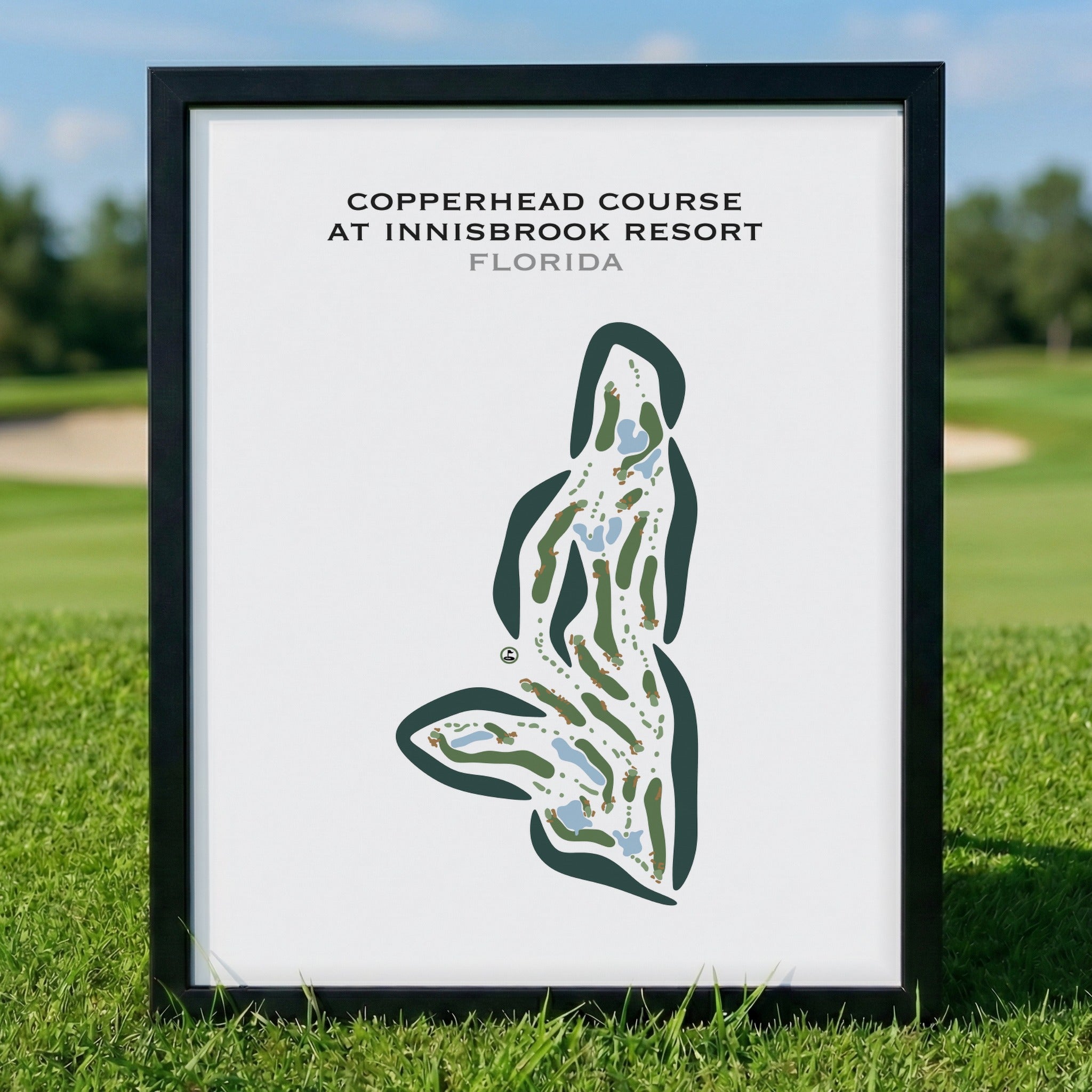 Copperhead Course, Florida - Printed Golf Courses