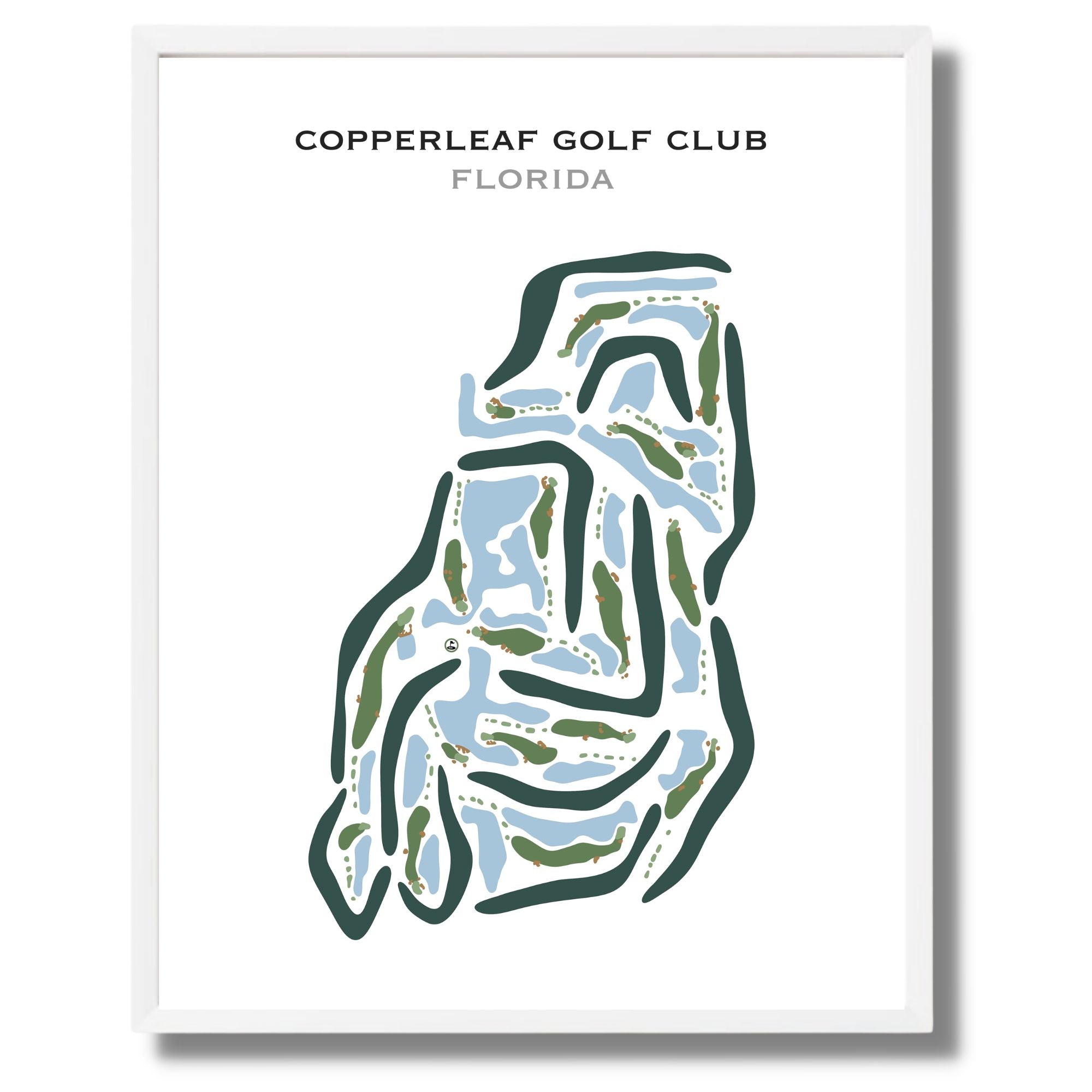 Copperleaf Golf Club, Florida - Printed Golf Courses
