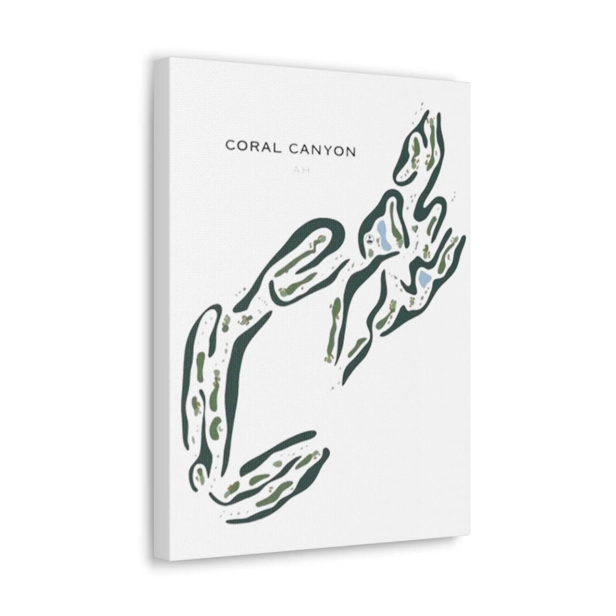 Coral Canyon Golf Course, Utah - Printed Golf Courses