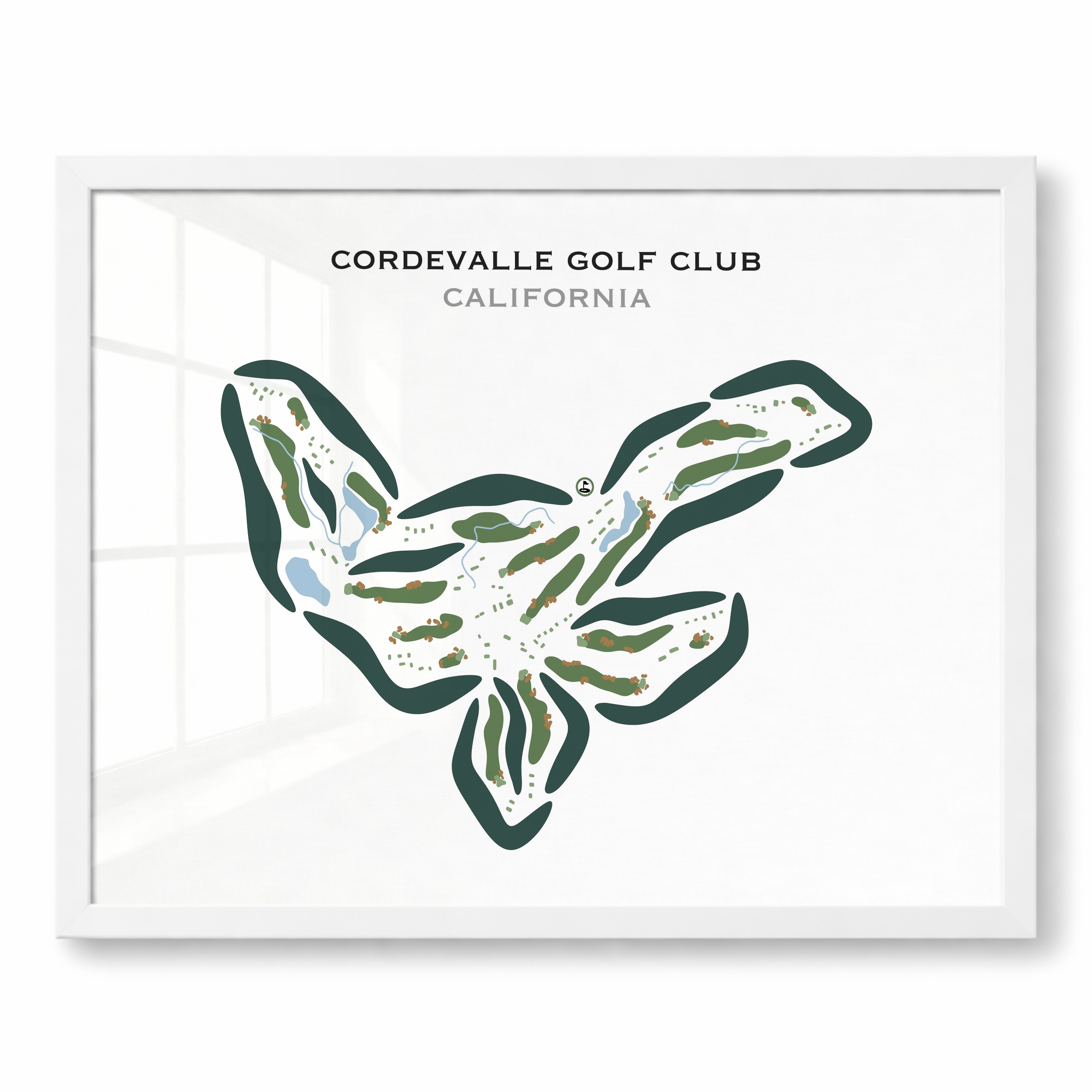 CordeValle Golf Club, California - Printed Golf Courses