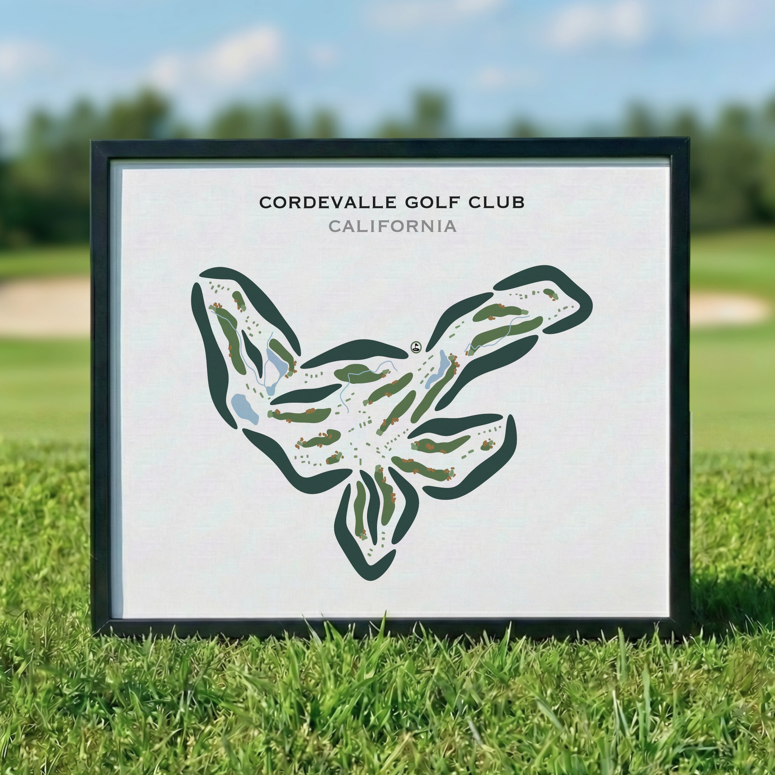 CordeValle Golf Club, California - Printed Golf Courses