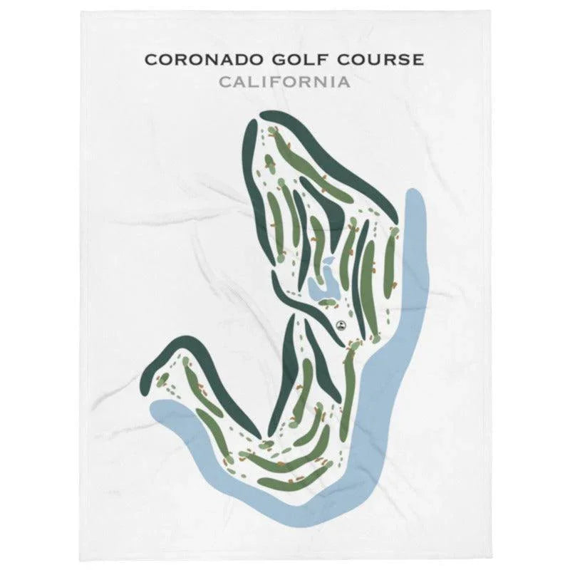 Coronado Golf Course, California - Printed Golf Courses