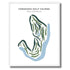 Coronado Golf Course, California - Printed Golf Courses