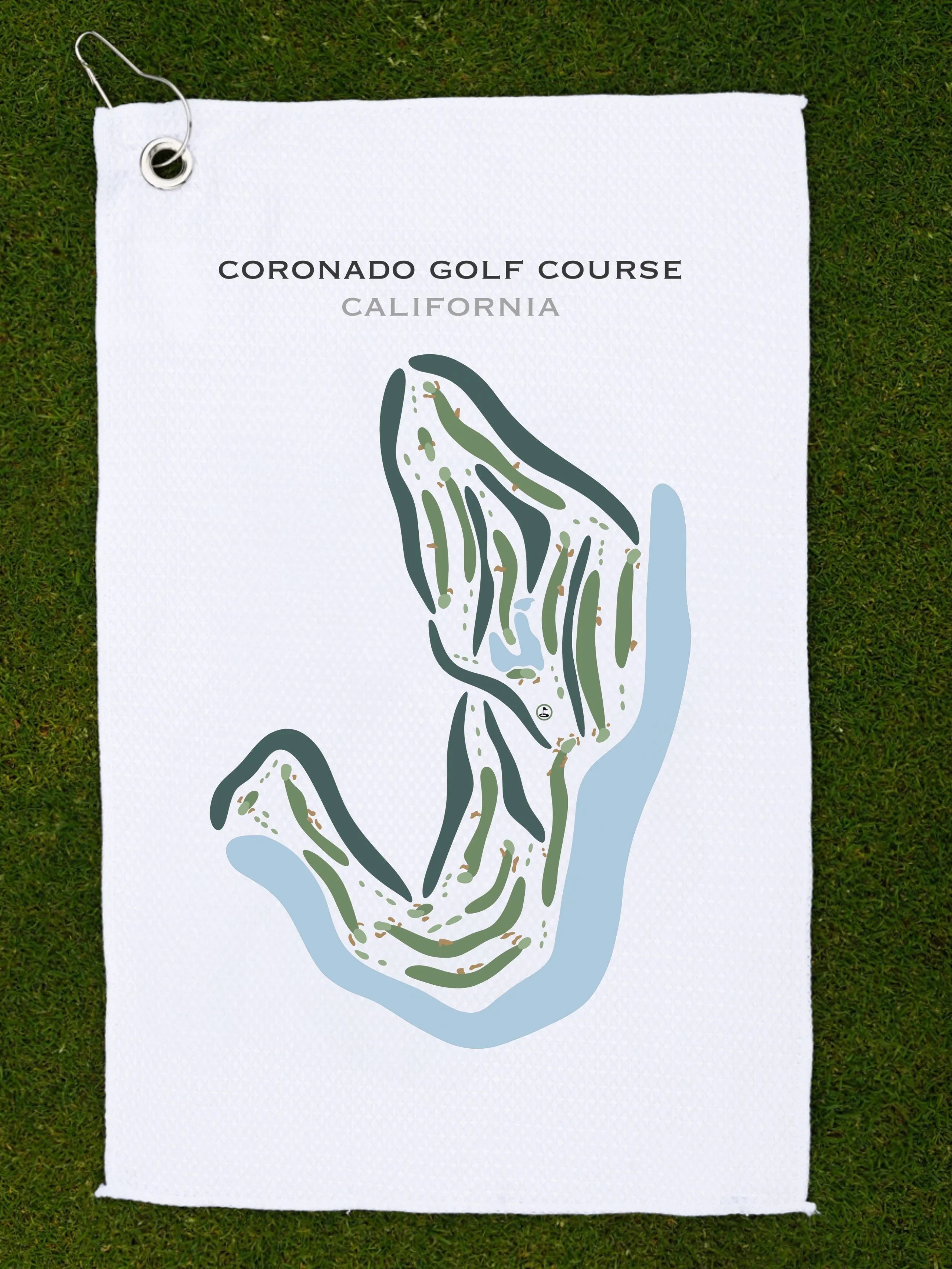 Coronado Golf Course, California - Printed Golf Courses