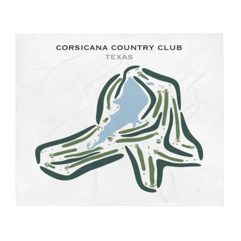 Corsicana Country Club, Texas - Printed Golf Courses