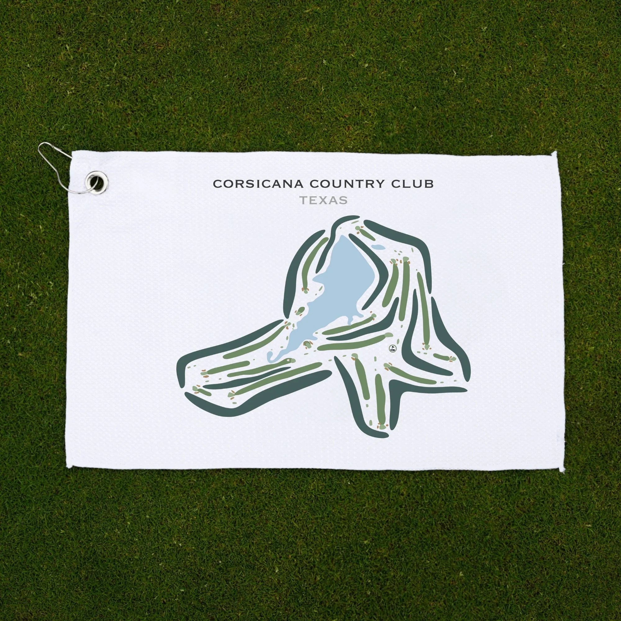 Corsicana Country Club, Texas - Printed Golf Courses