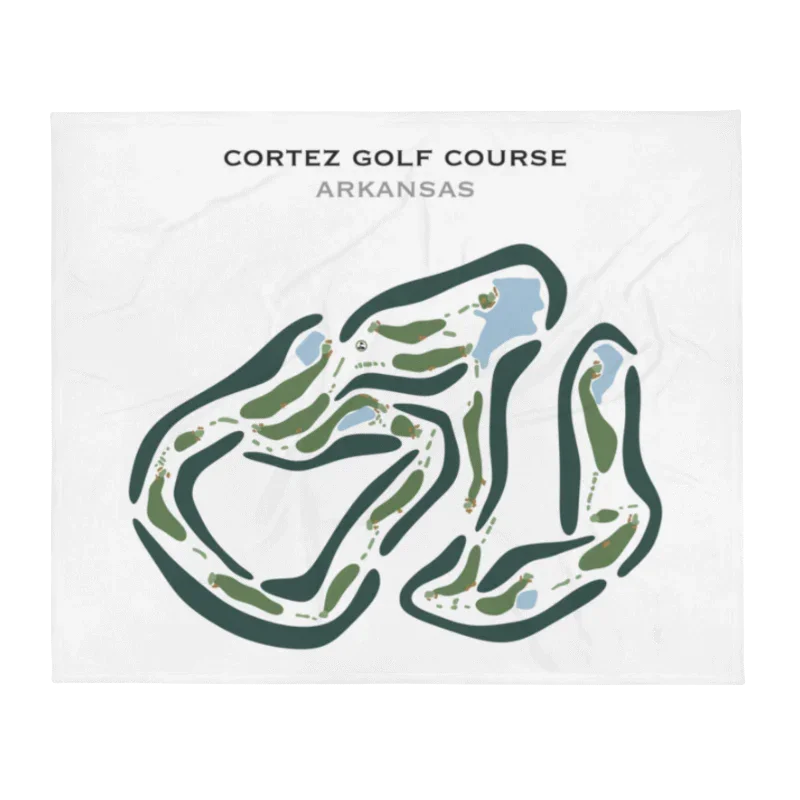Cortez Golf Course, Arkansas - Printed Golf Courses