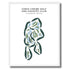 Costa Caribe Golf & Country Club, Puerto Rico - Printed Golf Courses