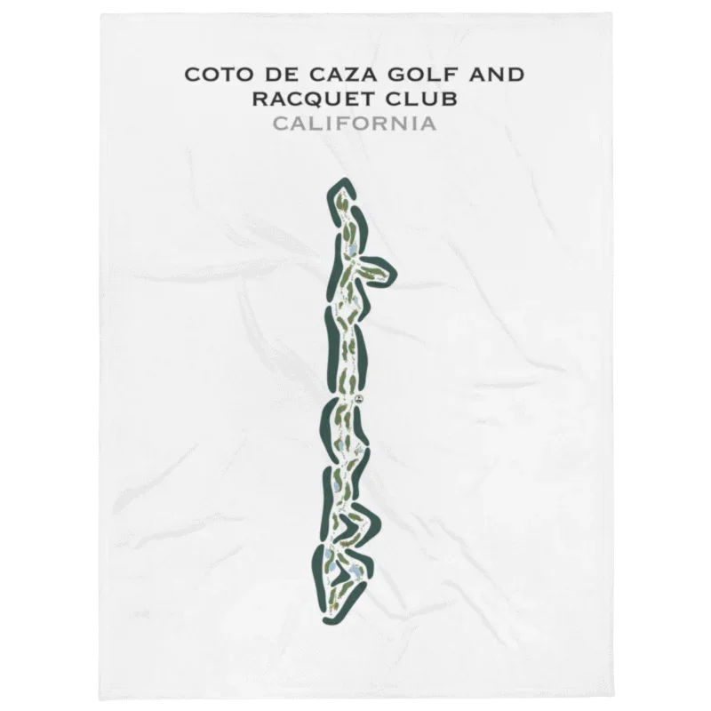 Coto de Caza Golf & Racquet Club, California - Printed Golf Courses