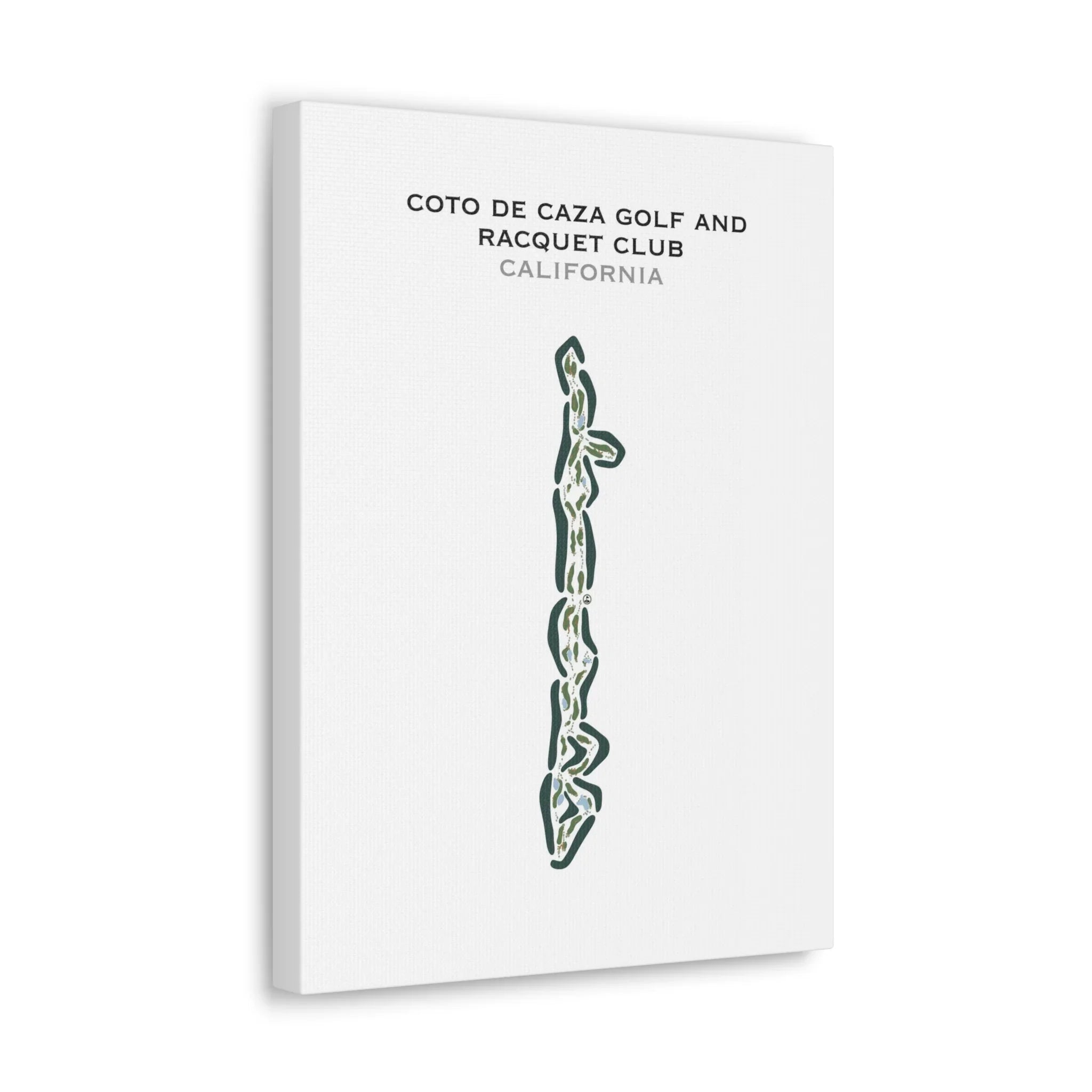 Coto de Caza Golf & Racquet Club, California - Printed Golf Courses