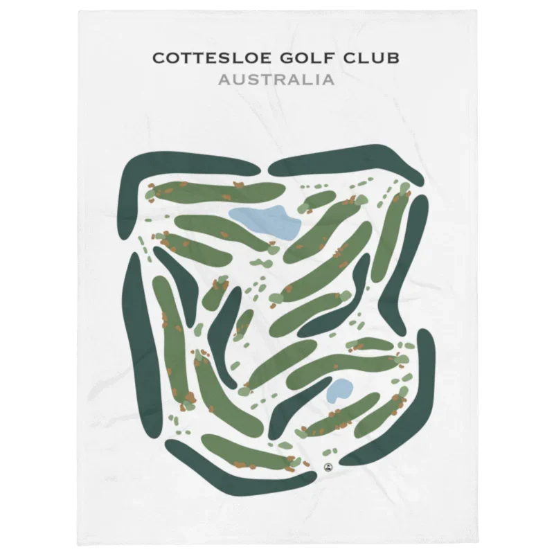 Cottesloe Golf Club, Australia - Printed Golf Courses