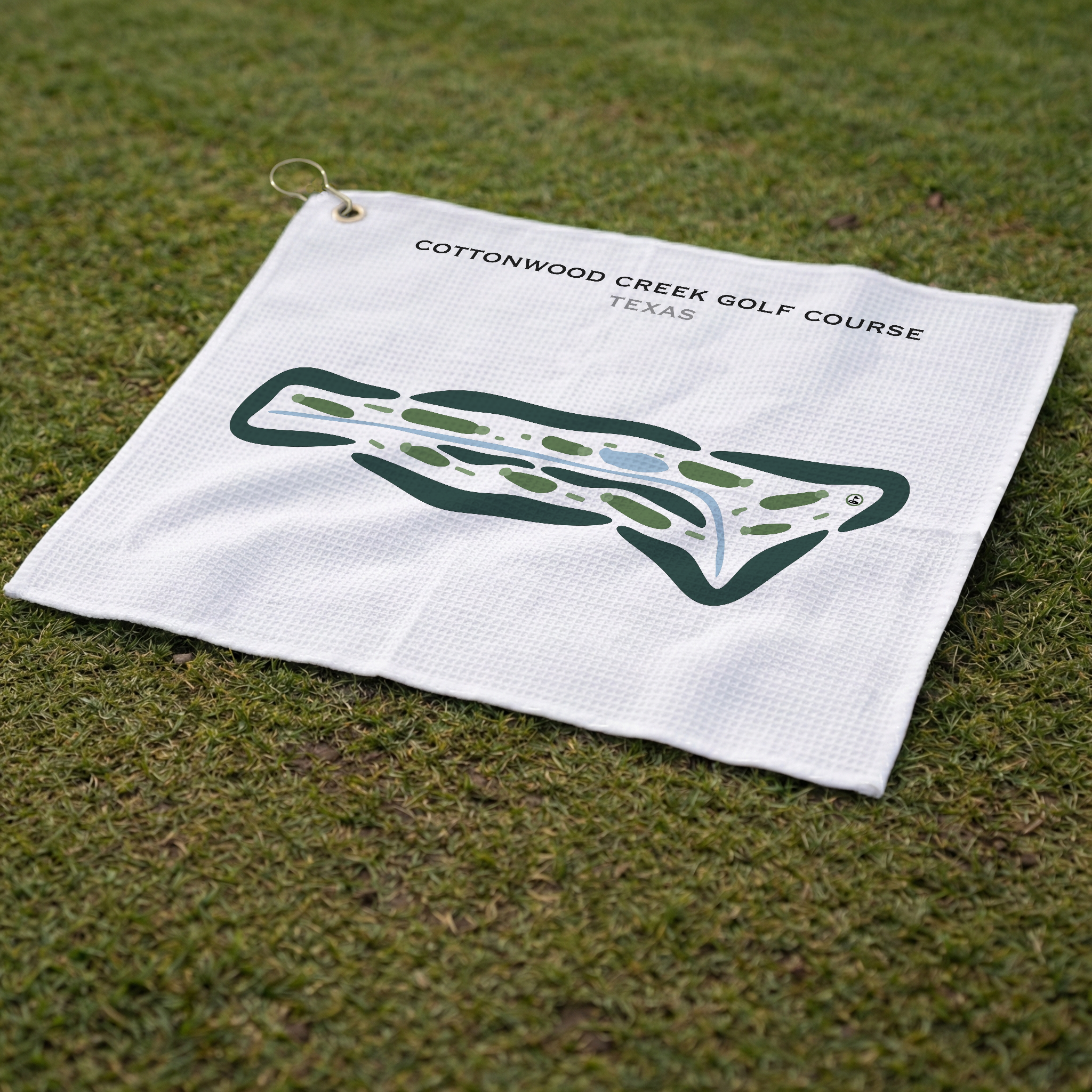 Cottonwood Creek Golf Course, Texas - Printed Golf Courses