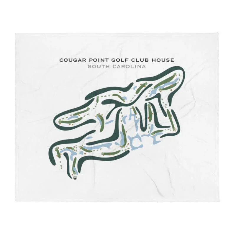 Cougar Point Golf Club House, South Carolina - Printed Golf Courses