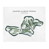 Country Club of Fairfax, Virginia - Printed Golf Courses