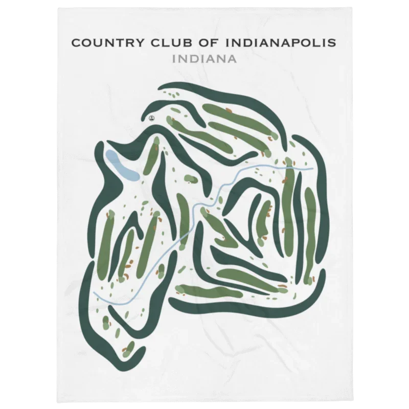 Country Club of Indianapolis, Indiana, Golf Course Artwork