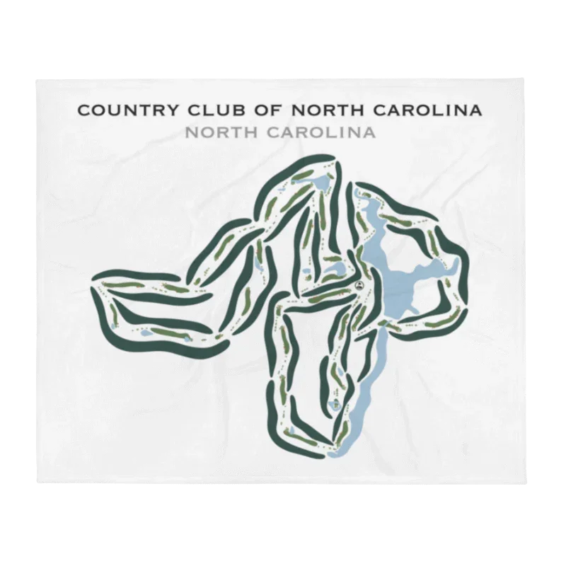 Country Club of North Carolina, North Carolina - Printed Golf Courses