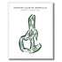 Country Club of Asheville, North Carolina - Printed Golf Courses