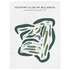 Country Club of Billerica, Massachusetts - Printed Golf Courses