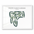 Country Club of Clarendon, Texas - Printed Golf Courses