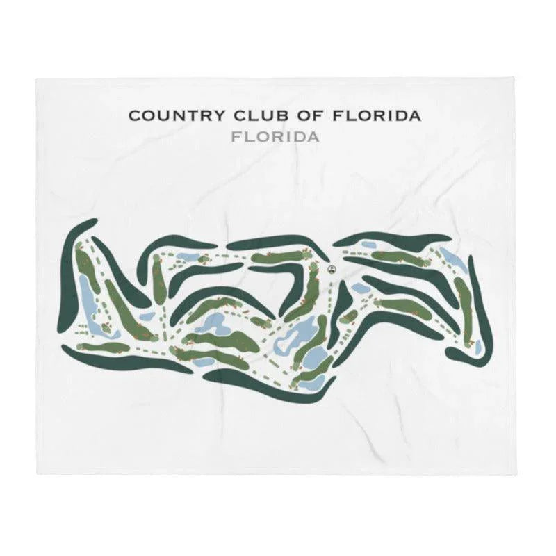 Country Club of Florida, Florida - Printed Golf Course