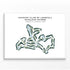 Country Club of Landfall, Nicklaus Course, North Carolina - Printed Golf Course