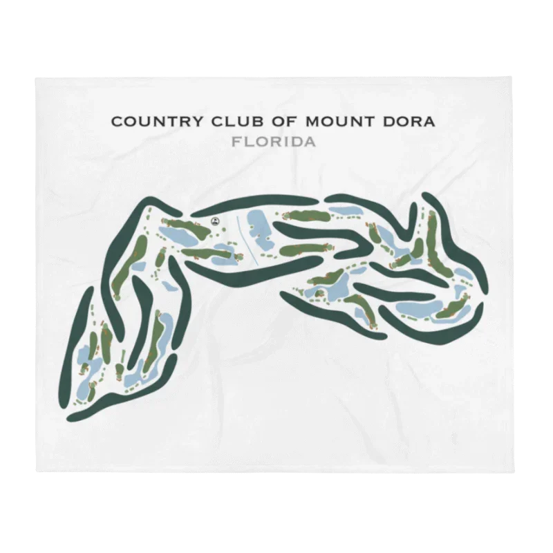 Country Club of Mount Dora, Florida - Printed Golf Courses
