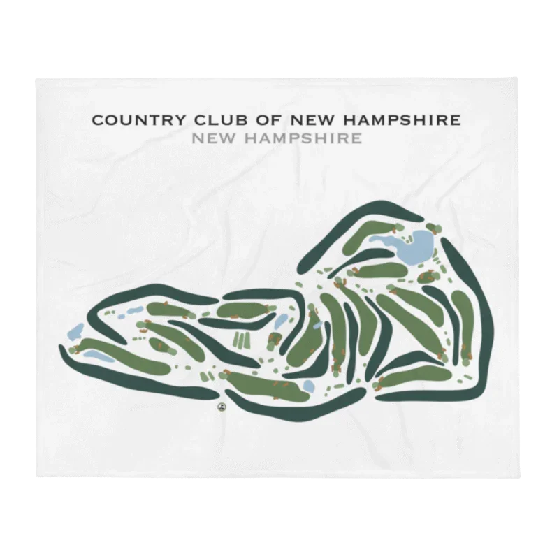 Country Club of New Hampshire, New Hampshire - Printed Golf Courses