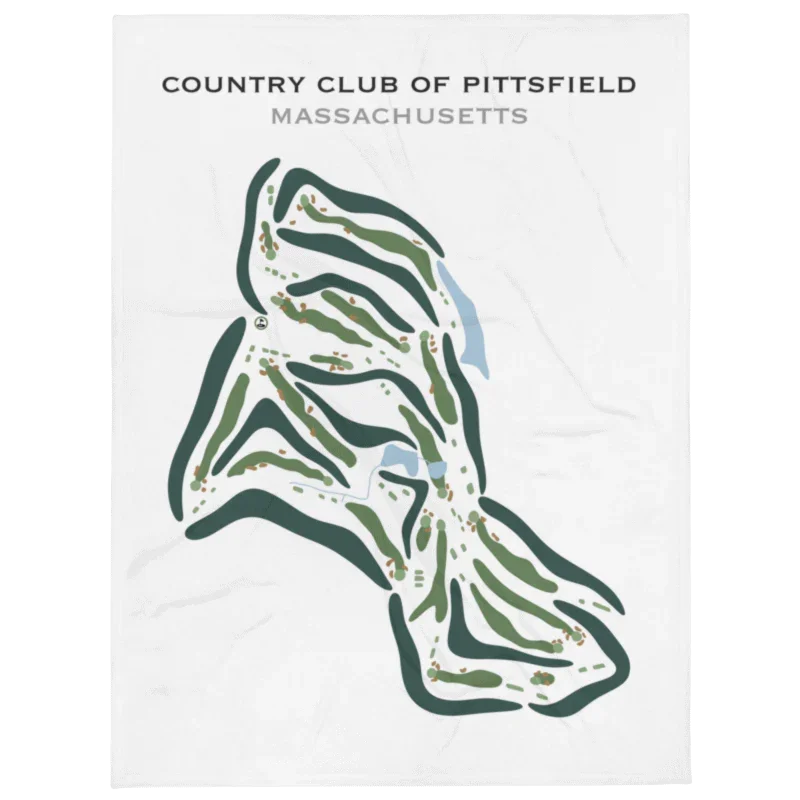 Country Club of Pittsfield, Massachusetts - Printed Golf Courses