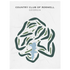 Country Club of Roswell, Georgia - Printed Golf Courses