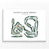 Country Club of Sebring, Florida - Printed Golf Course