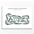 Country Club of the Poconos, Pennsylvania - Printed Golf Courses