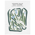 Country Hills Golf Course, North Carolina - Printed Golf Courses