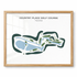 Country Place Golf Course, Texas - Printed Golf Courses