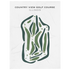 Country View Golf Course, Illinois - Printed Golf Courses