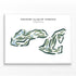 Country Club of Virginia, Virginia - Printed Golf Course